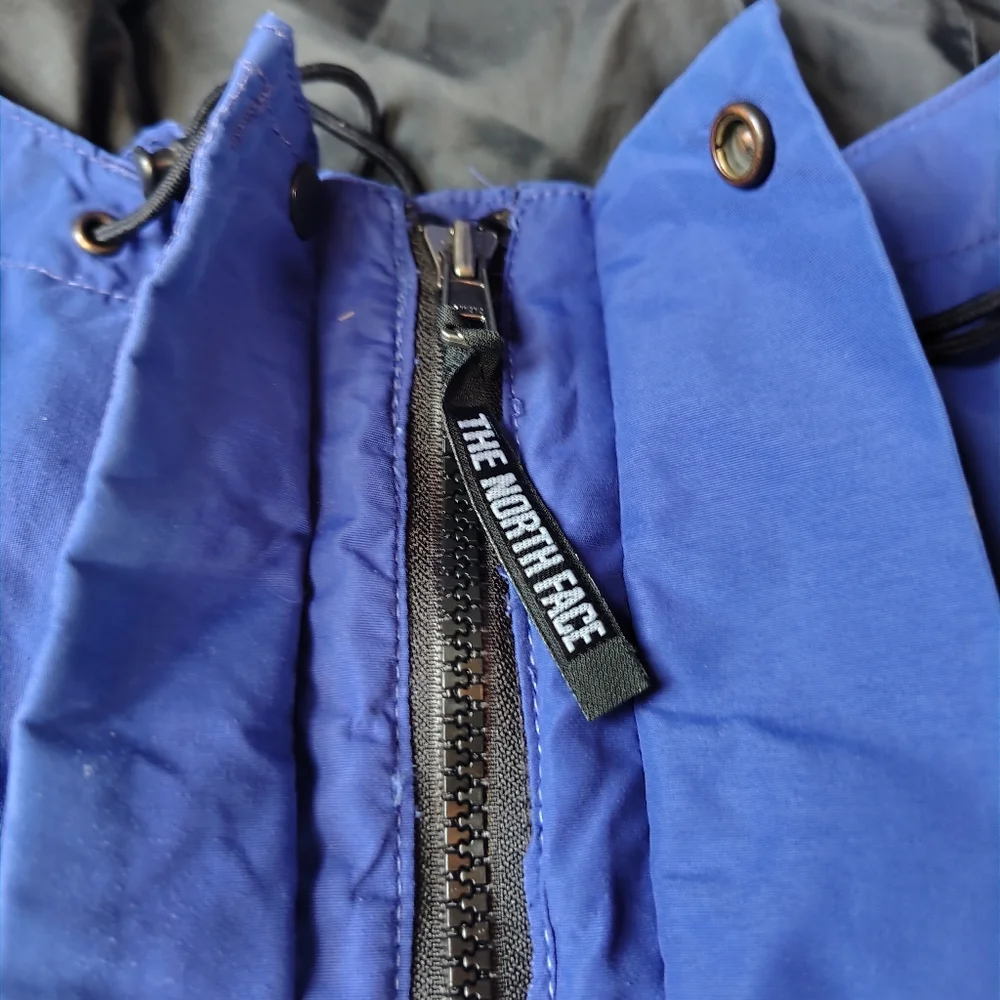 VINTAGE‎ The North Face Mountain Guide Jacket Blue Black Gortex Mens